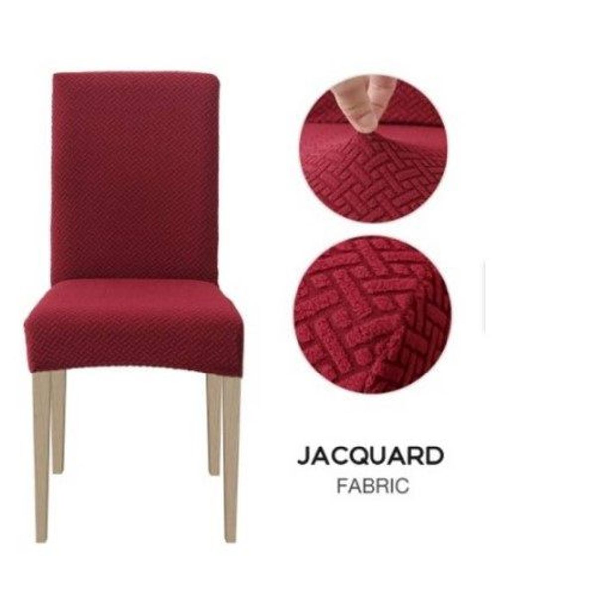 GENERICO - Funda de silla  comedor ajustable elástica elegante calidad