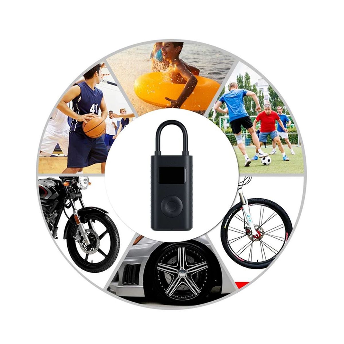 XIAOMI - Xiaomi 1s Compresor Eléctrico De Aire Portable