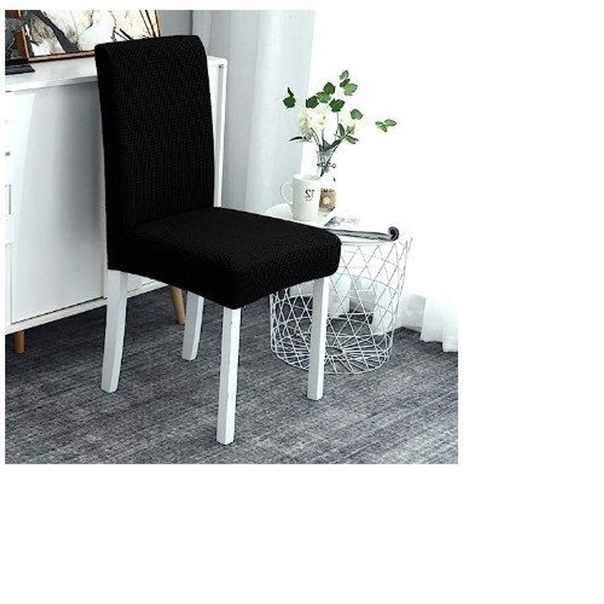 GENERICO - Funda de silla  comedor ajustable elástica elegante calidad