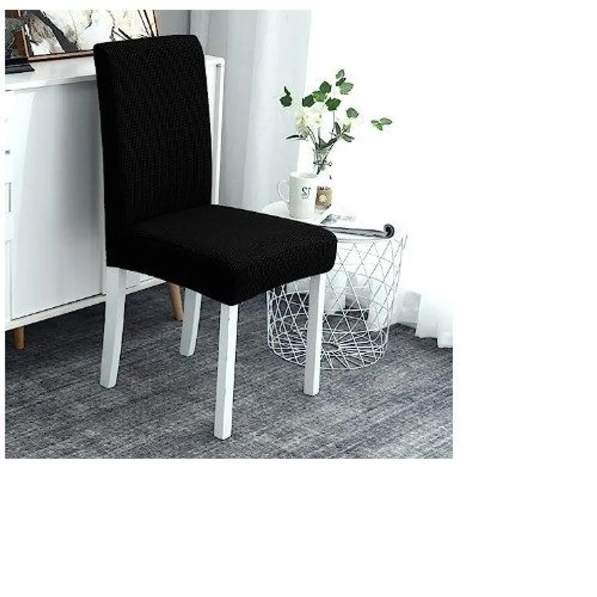 GENERICO - Funda de silla  comedor ajustable elástica elegante calidad