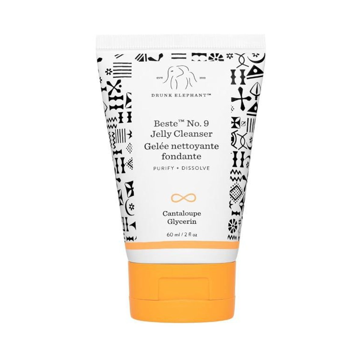 DRUNK ELEPHANT - Mini Gel Limpiador Facial Beste 9 Jelly  Drunk Elephant 60 Ml