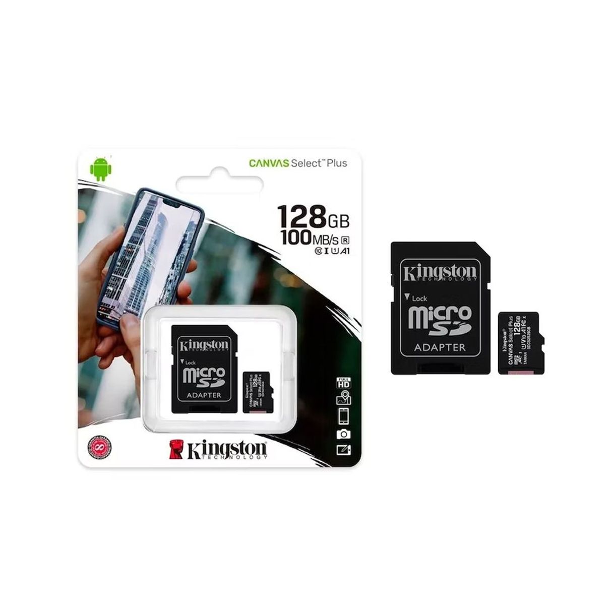 KINGSTON - Memoria Micro SD Kingston 128GB