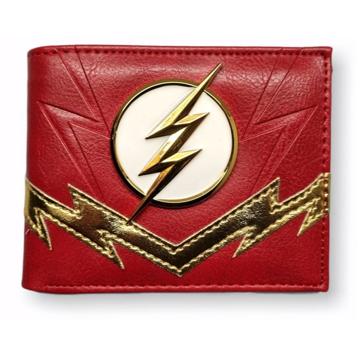BIOWORLD - Billetera flash logo 5 dc comics