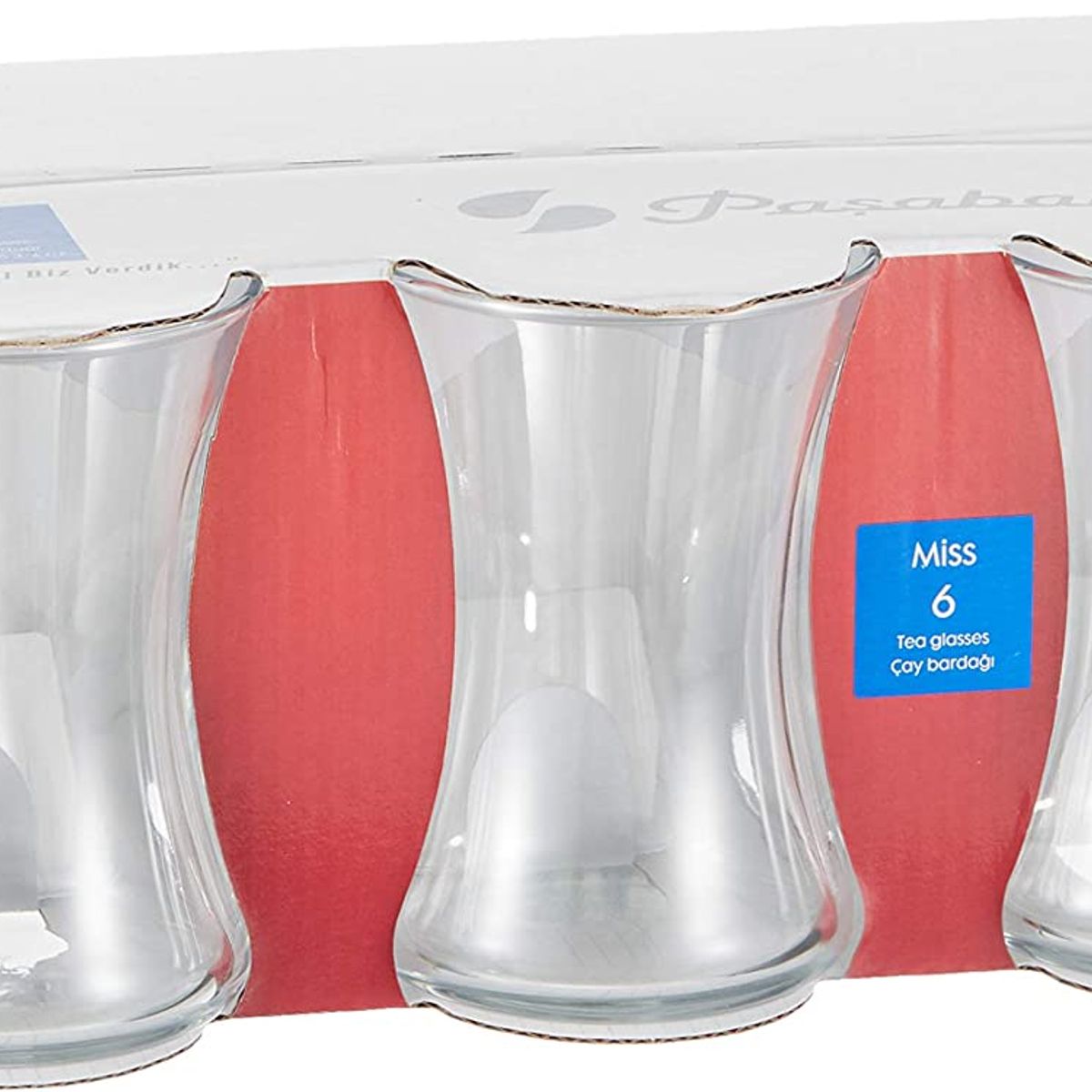 PASABAHCE - SET DE TAZAS PARA TE TURCO X 6 PIEZAS