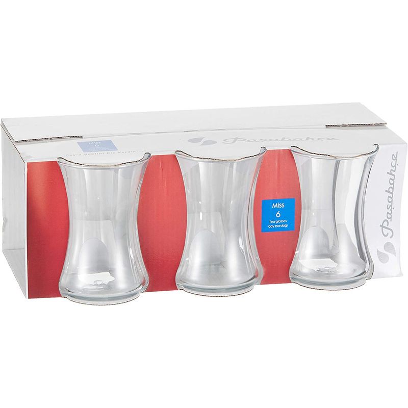 PASABAHCE - SET DE TAZAS PARA TE TURCO X 6 PIEZAS