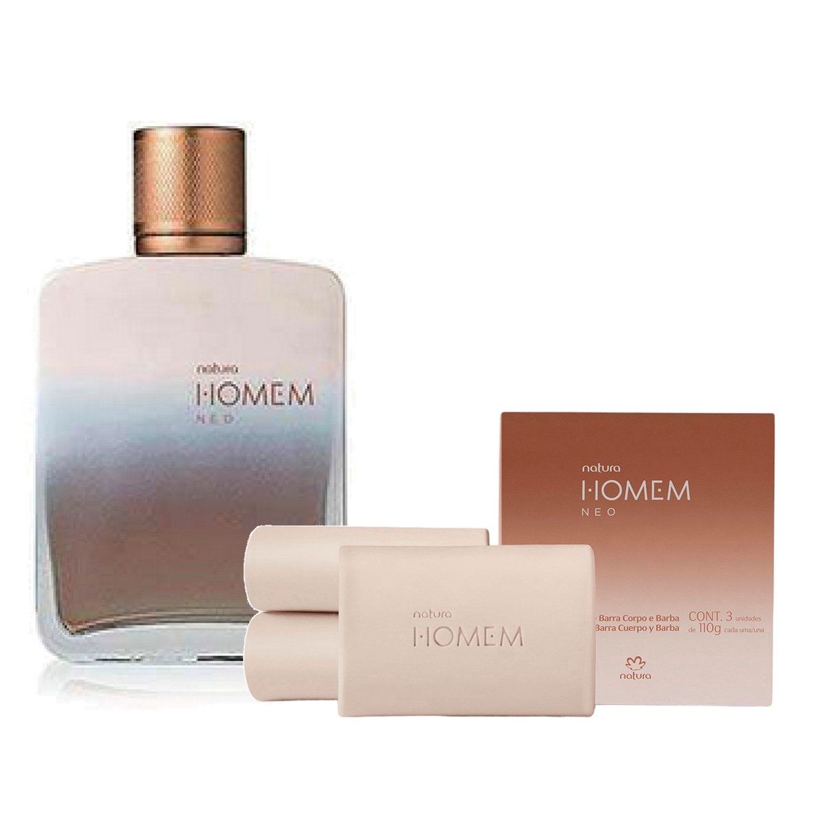 NATURA - Homem Neo Perfume de Hombre con Caja de Jabones