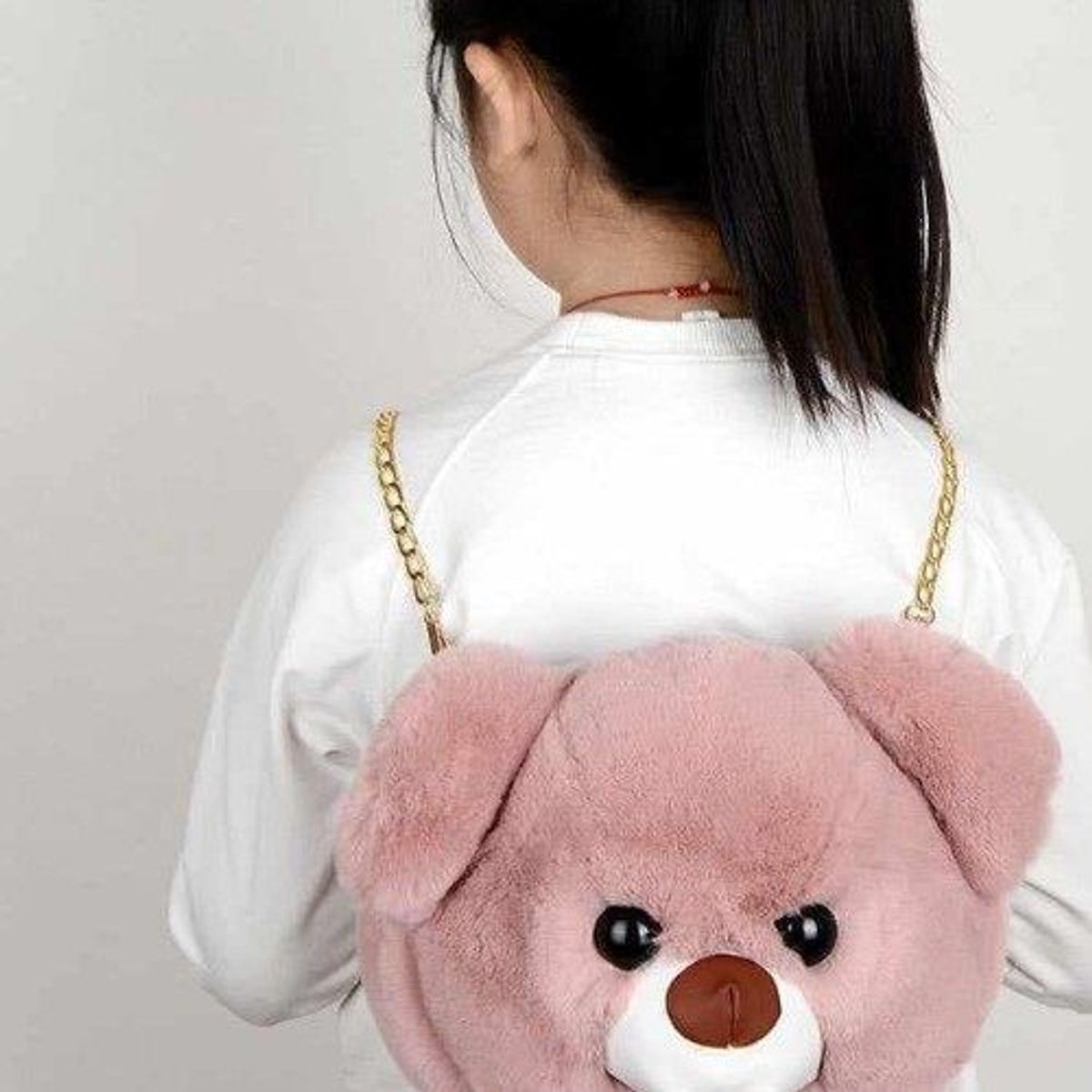 GENERICO - Cartera morral de oso teddy kawaii