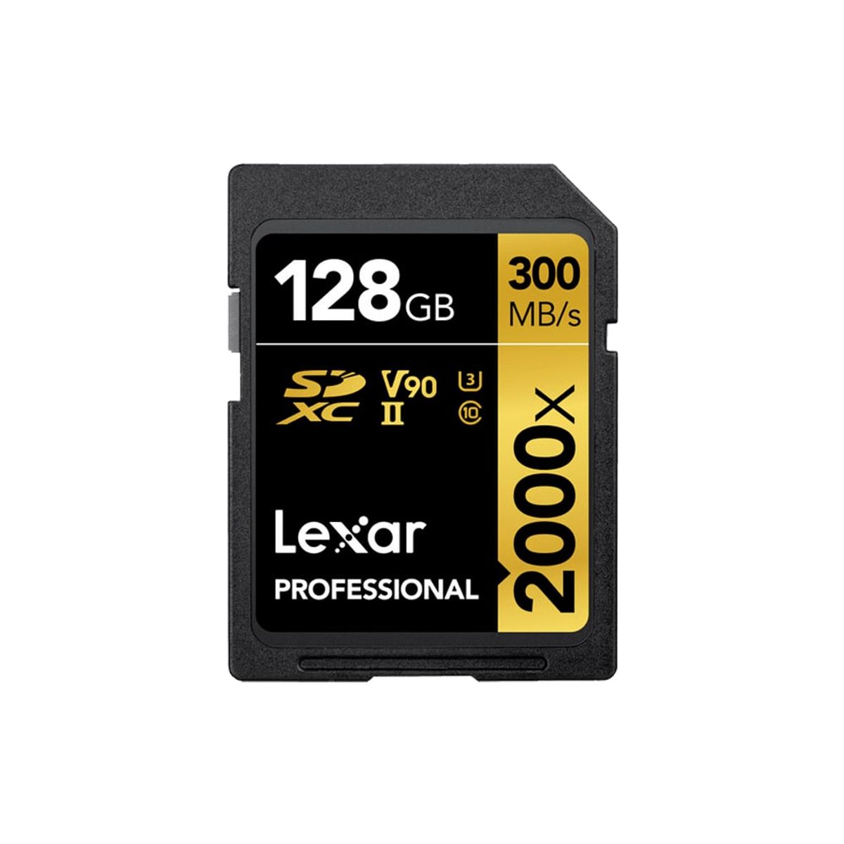 LEXAR - Memoria SD Lexar Professional 128GB - R300mb - W260mb - 2000x