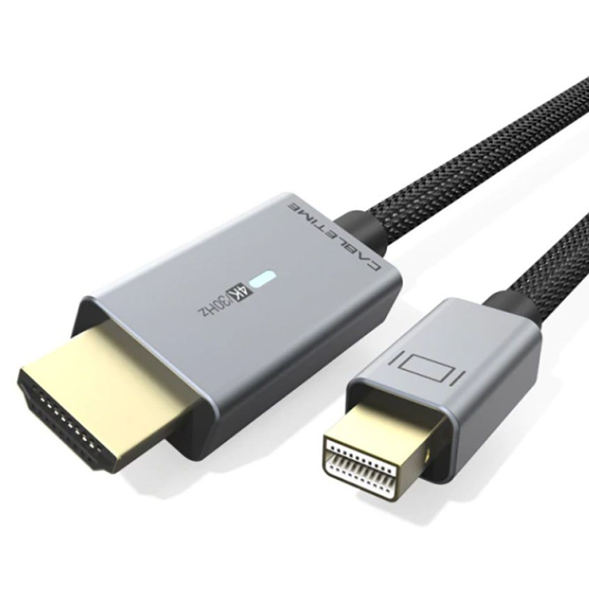 GENERICO - Cable Mini Displayport - Hdmi 100cm 4k Tv Premium Video Laptop