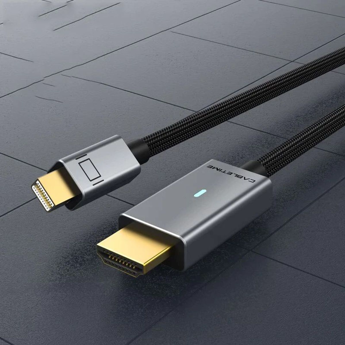 GENERICO - Cable Mini Displayport - Hdmi 100cm 4k Tv Premium Video Laptop