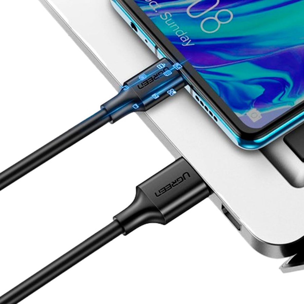 UGREEN - Cable Usb C & Usb 3.0 Premium 5gbps Carga + Datos Pc Android