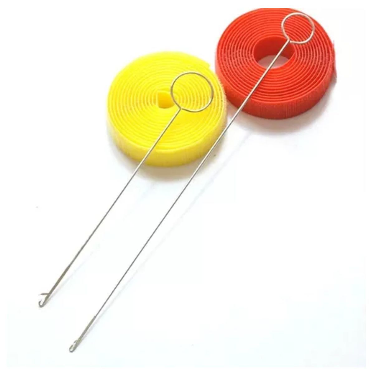 GENERICO - 2ud Engarzador Aguja Para Voltear Cintas Volteador De Cuello