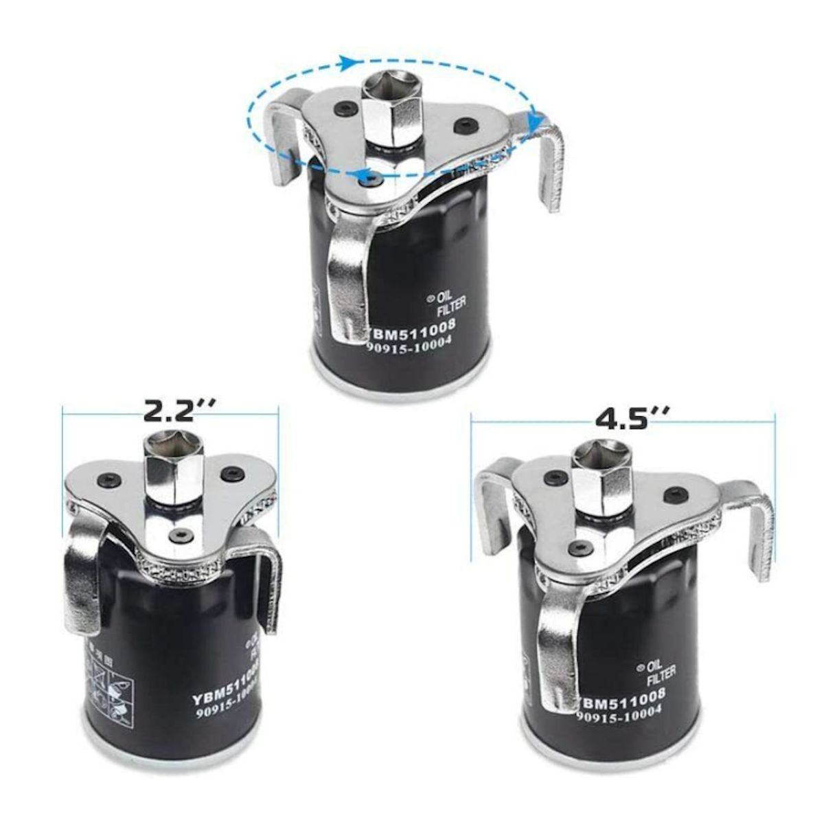 GENERICO - EXTRACTOR UNIVERSAL DE FILTRO DE ACEITE WORKTOOLS