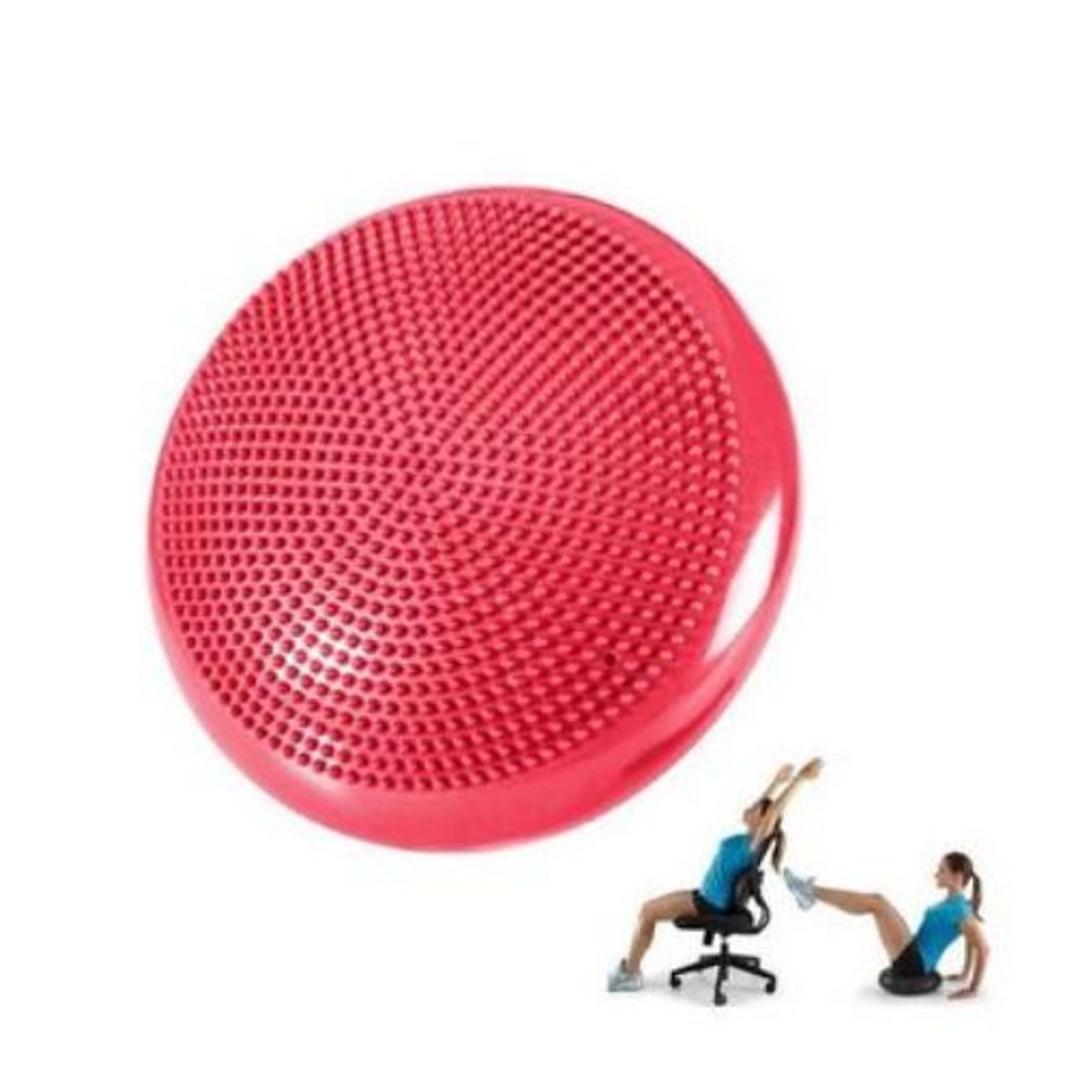 GENERICO - Mini Disco Balance y Equilibrio Rojo