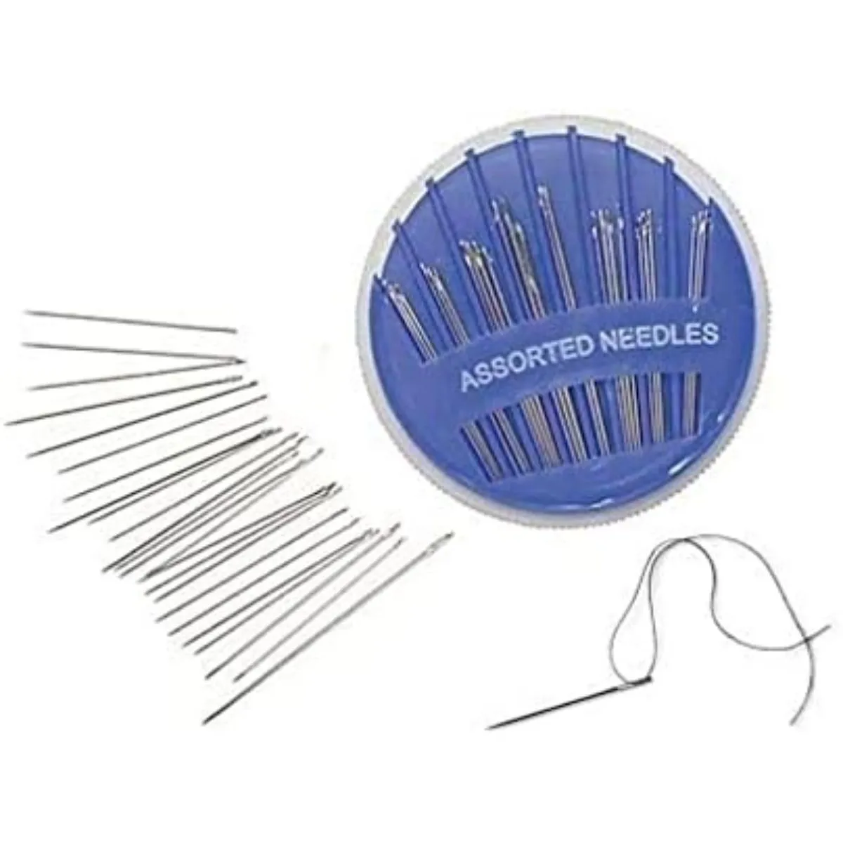 GENERICO - 24 Agujas Para Coser A Mano Surtidas. Ideal Para Costura