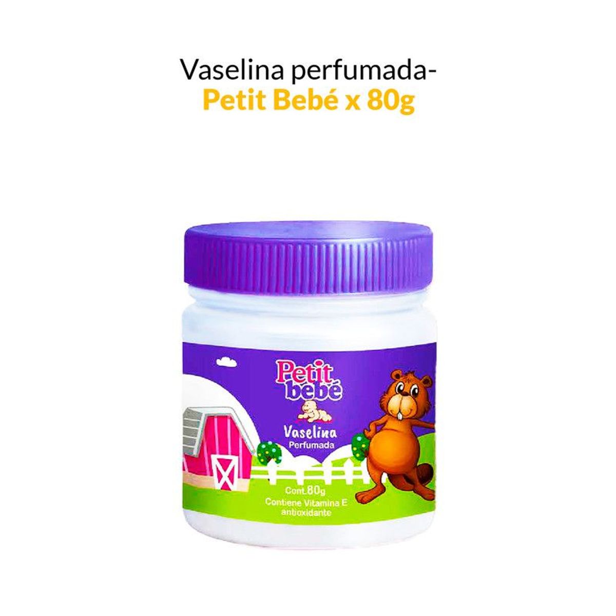 GENERICO - Vaselina Perfumada Petit Bebé x 80g