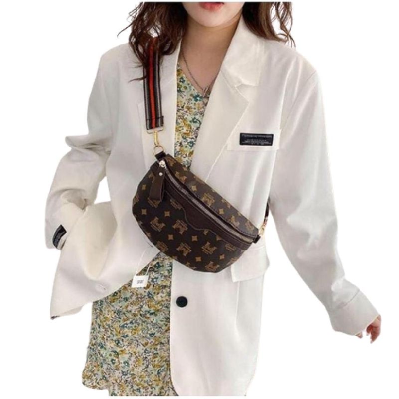 GENERICO - Bolso de Pecho Elegante para Mujer Color Marrón