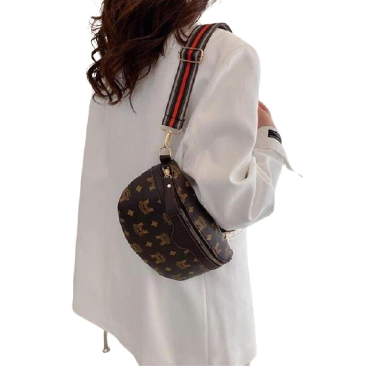 GENERICO - Bolso de Pecho Elegante para Mujer Color Marrón