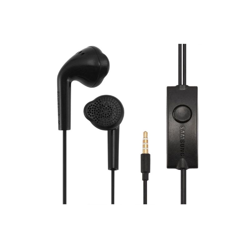 SAMSUNG - 2pcs/set Audífonos Samsung 3.5 Bass Original - Negro