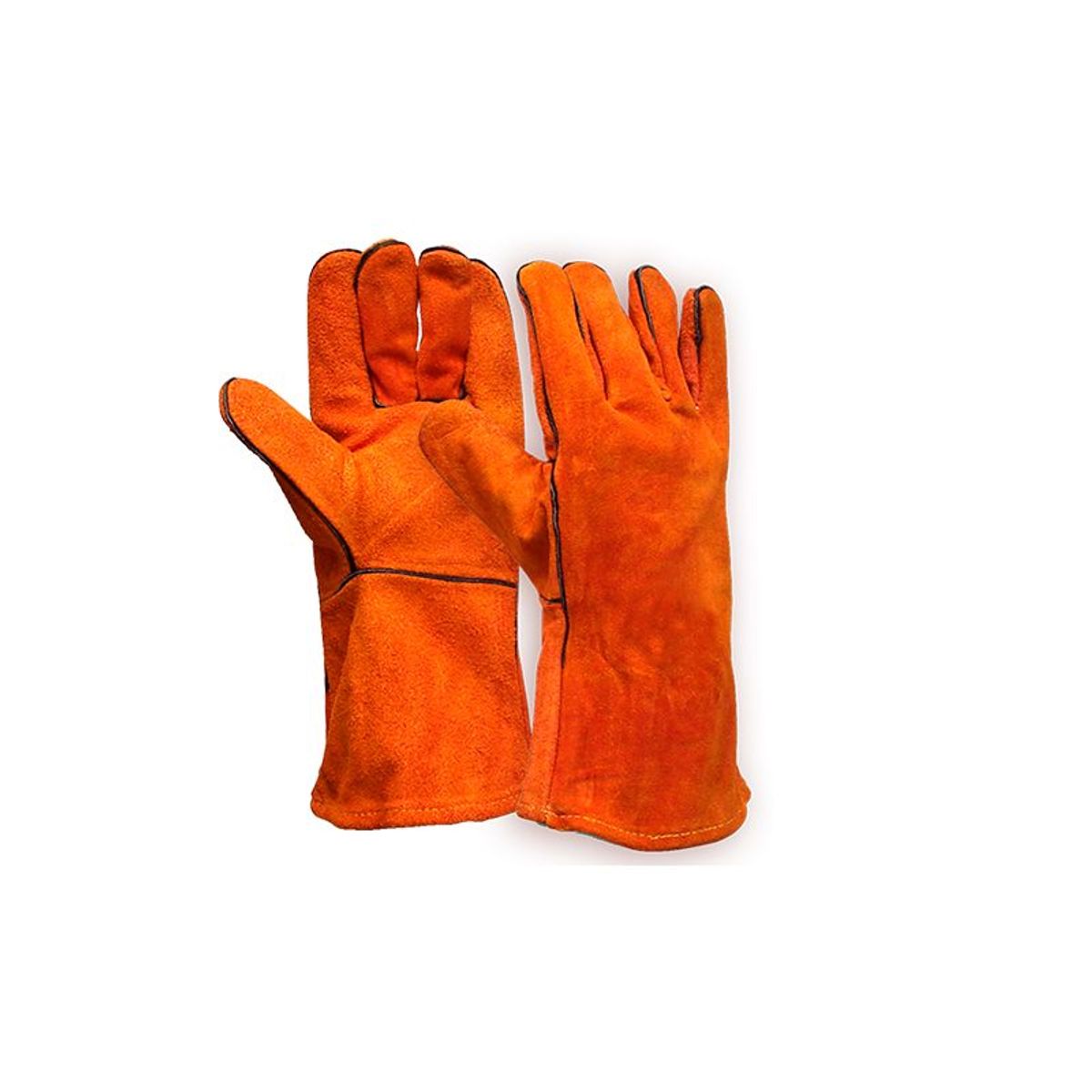 STEEL PRO - GUANTES DE CUERO SOLDADOR NARANJO STEELPRO