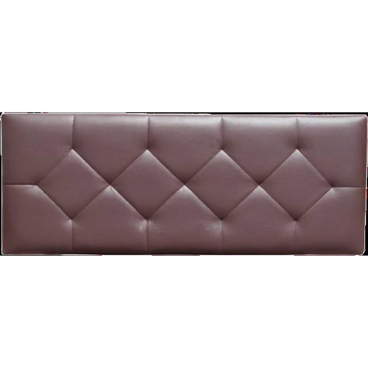 GENERICO - Cabecera tapizada - stacy - 2 plazas - color Marron