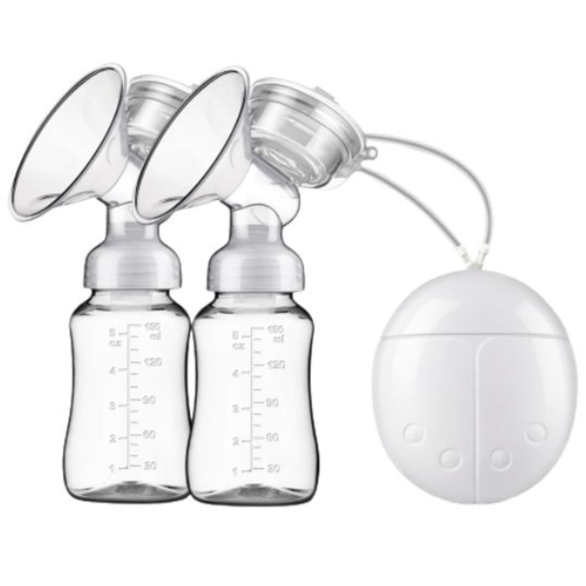 GENERICO - Extractor de Leche Eléctrico Doble  Bolsas Almacenadoras