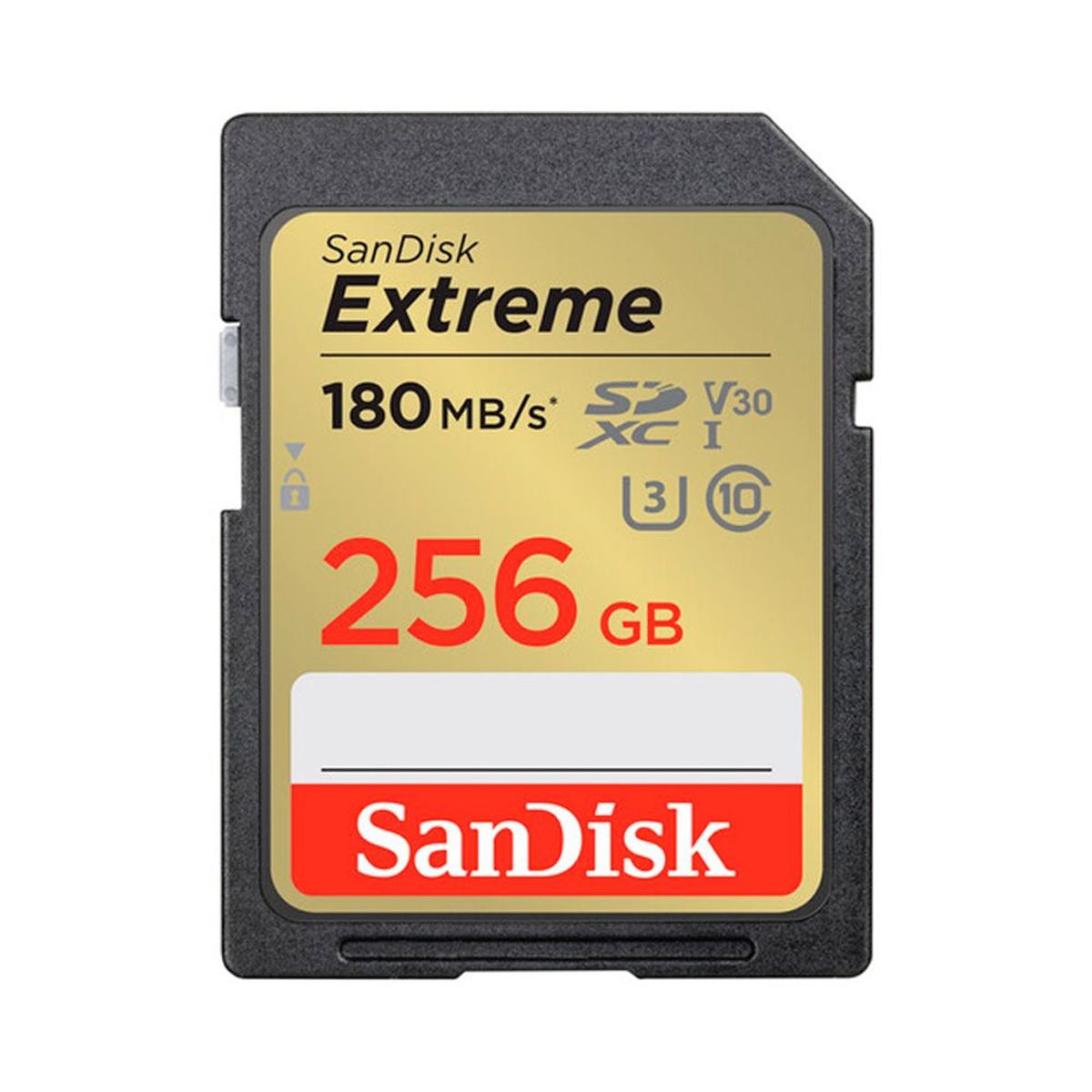 SANDISK - Memoria SD Sandisk 256GB - R180mb - W130mb - Extreme