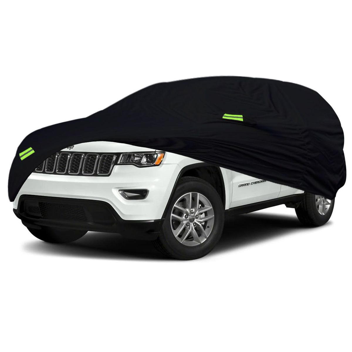 TECGO - PROTECTOR CUBIERTA FUNDA COBERTOR TIPO JEEP CHEROKEE Negro