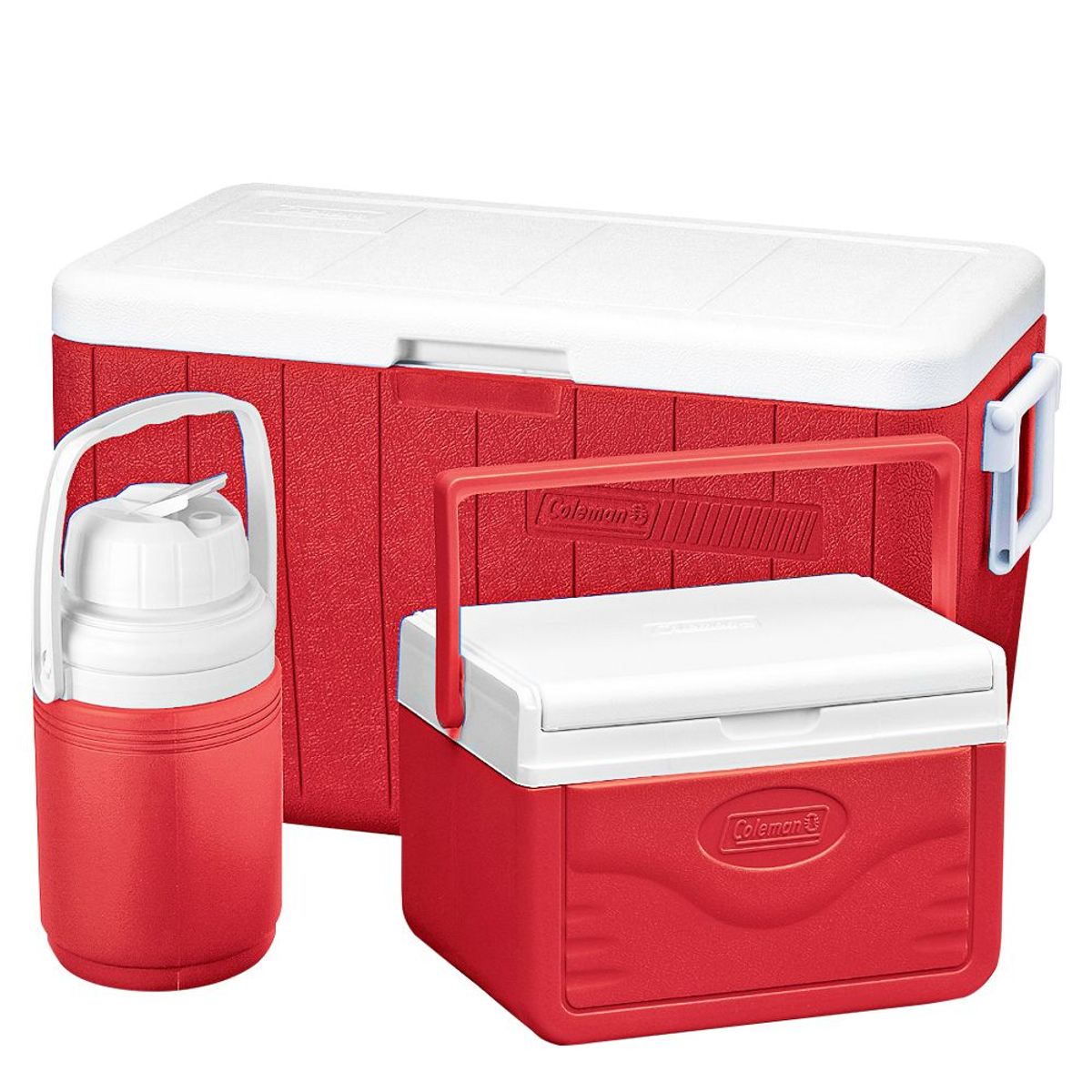 COLEMAN - Cooler 45.5 lt + Mini Cooler Flip Lid 4.7 lt + Jarra 1.26 lt
