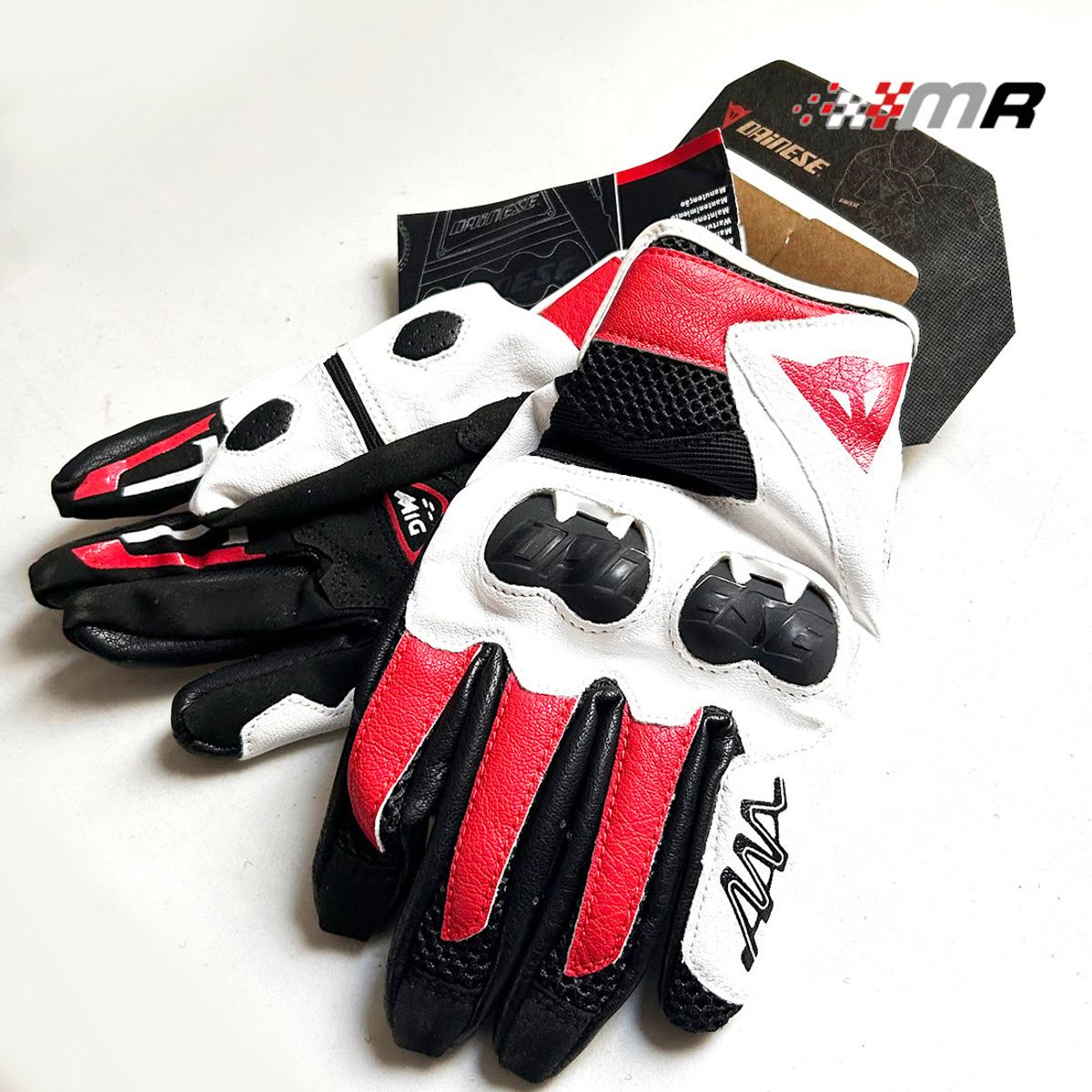 DAINESE - GUANTES PARA MOTO MODELO MIG C2  CON PROTECCIONES