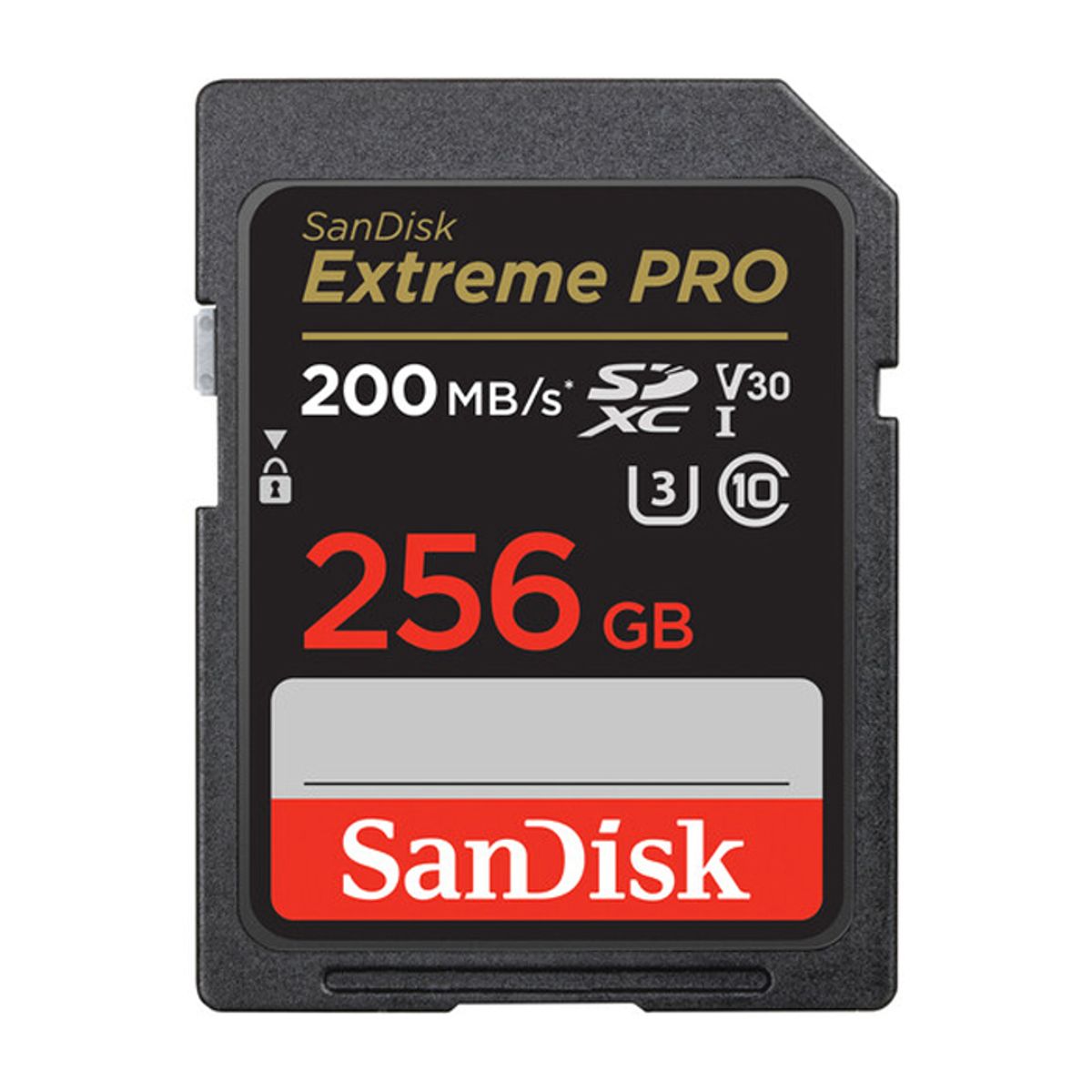 SANDISK - Memoria SD Sandisk 256GB - R200mb - W140mb - Extreme Pro