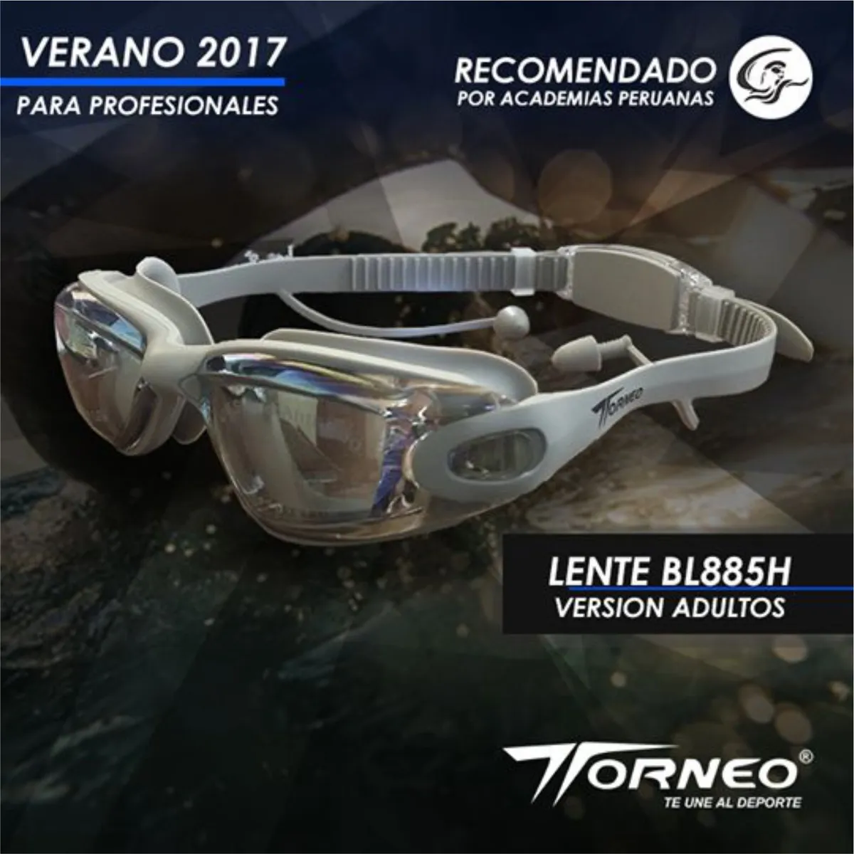 WINNER - Lentes de Natación Gris