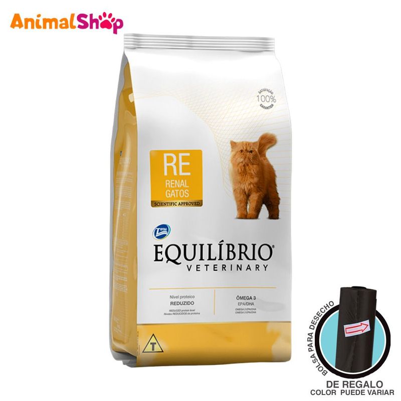 EQUILIBRIO - Comida De Gato Equilibrio Veterinary Renal Gatos 2 Kg