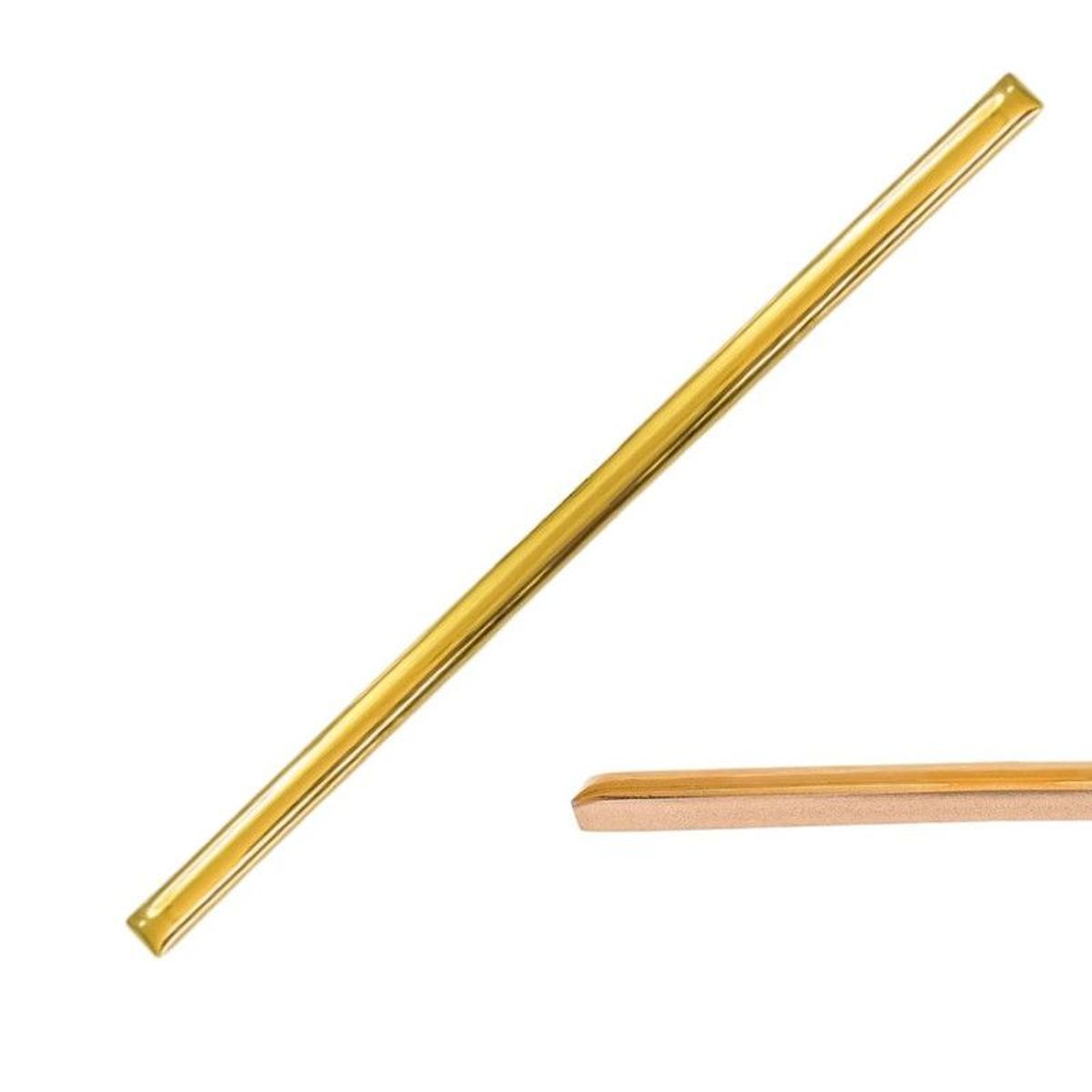 EJESA CREA TU ESPACIO IDEAL - Lapiz Ceramico Boleado Dorado 1.5X60CM