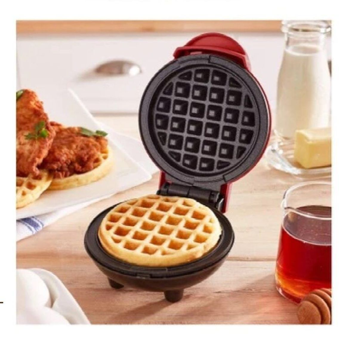 OTTOWARE - Mini Waflera Portátil Eléctrica