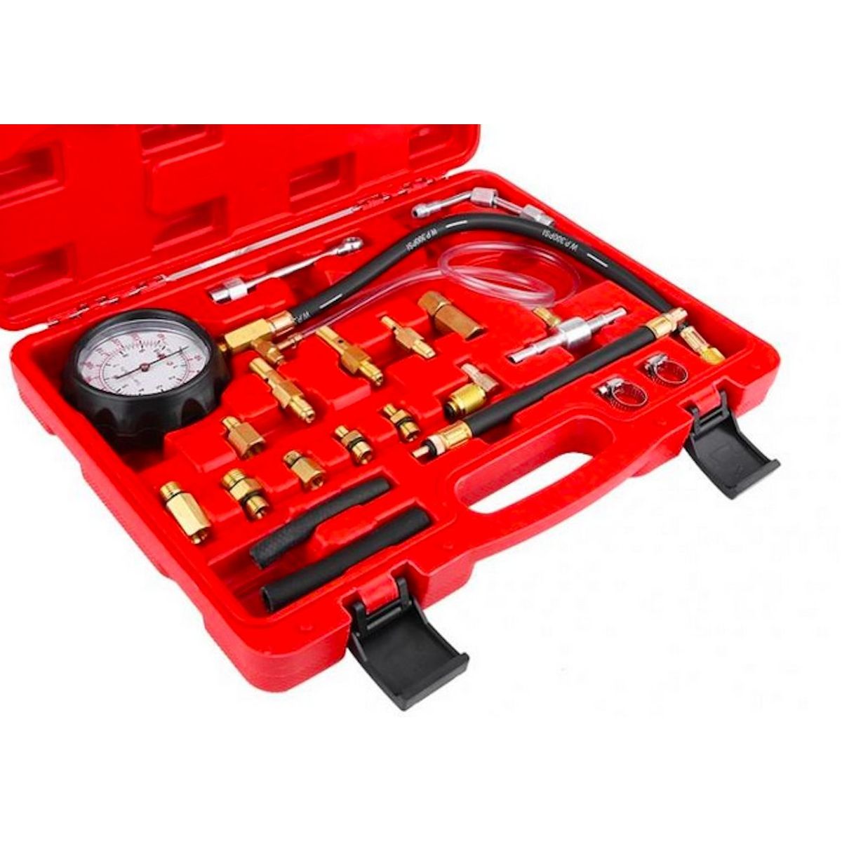 GENERICO - KIT MEDIDOR DE PRESIÓN AUTOMOTRIZ TU-114 WORKTOOLS