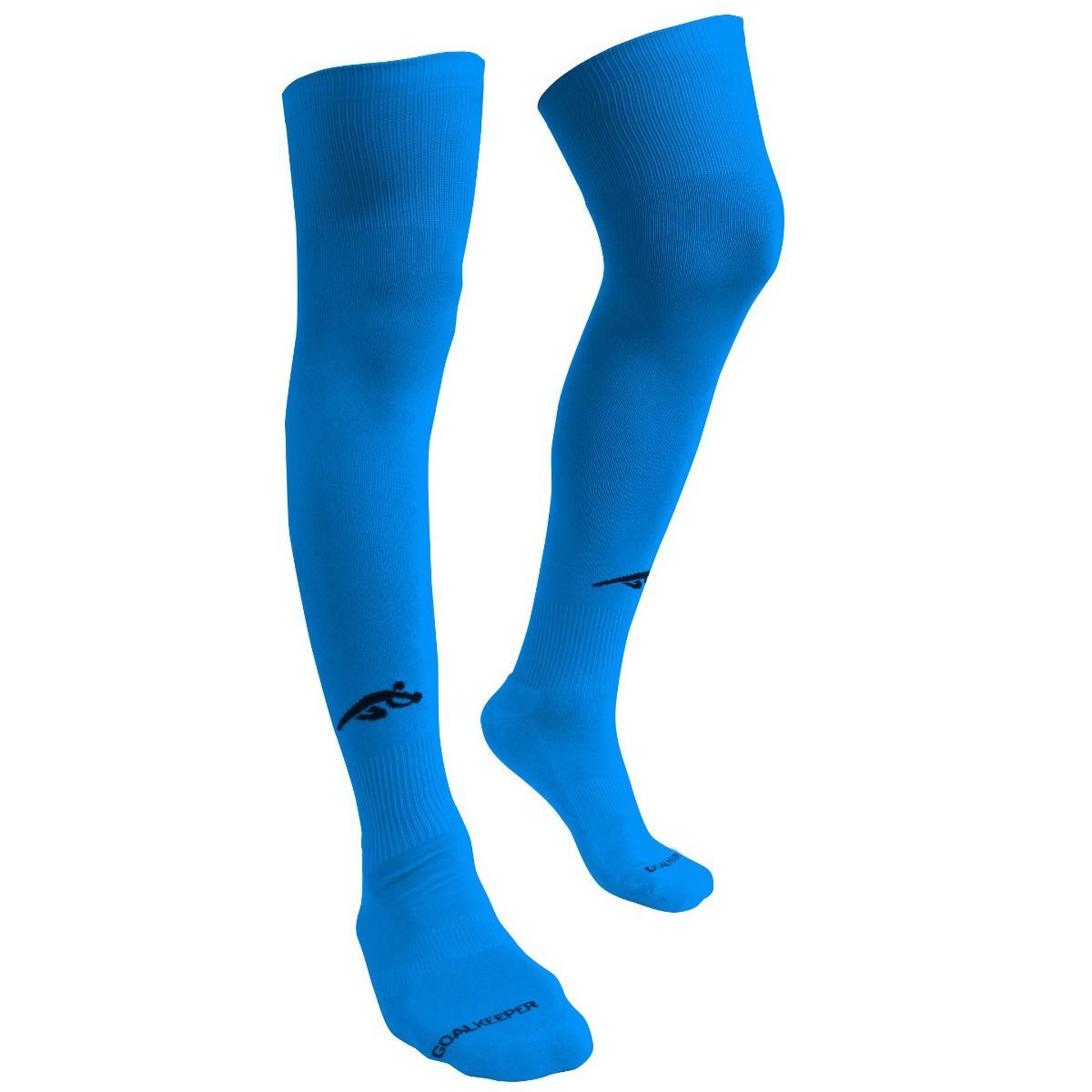 GENERICO - Medias arquero extra largas adulto celeste Goalkeeper