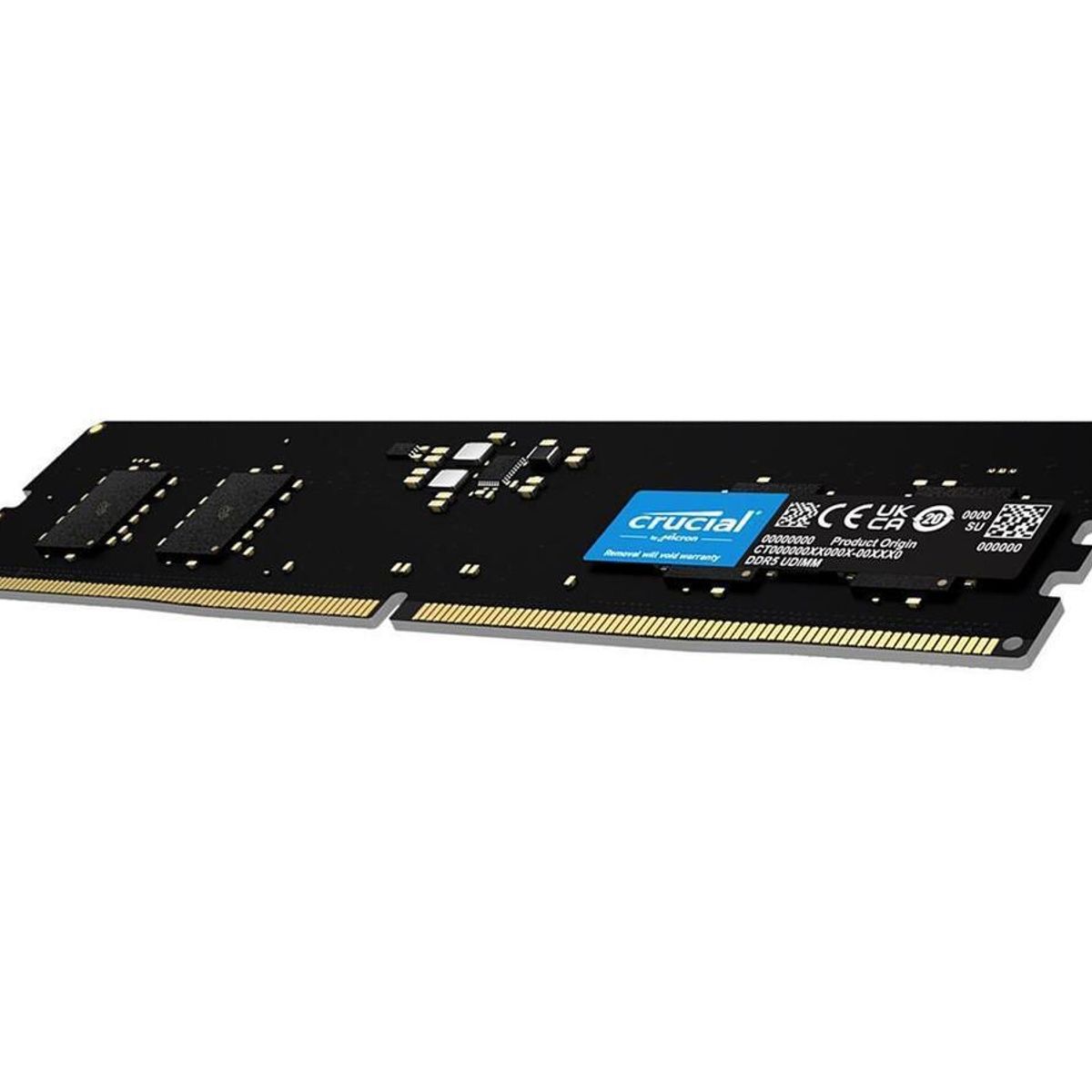 CRUCIAL - Memoria RAM Crucial 8GB DDR5 4800 Mhz UDIMM CL40 CT8G48C40U5