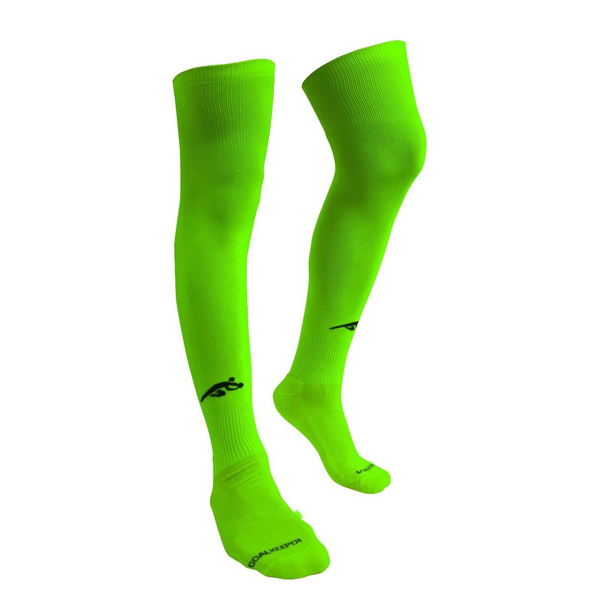 GENERICO - Medias arquero extra largas adulto verde limón Goalkeeper