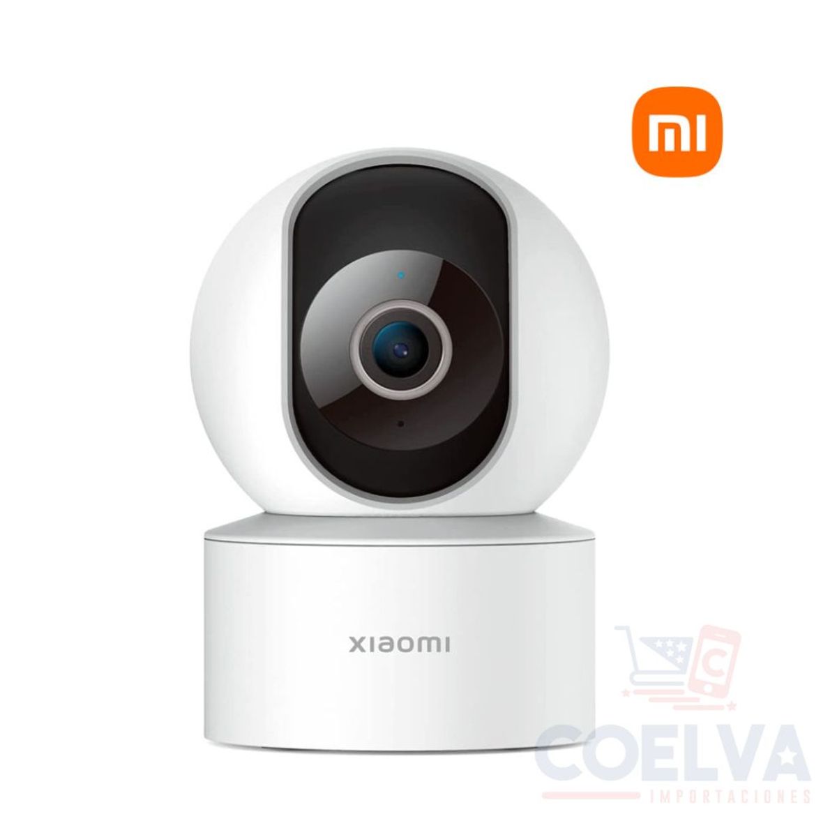 XIAOMI - Xiaomi Smart Camera C200 Cámara de Seguridad 360° Visión Nocturna - Blanco
