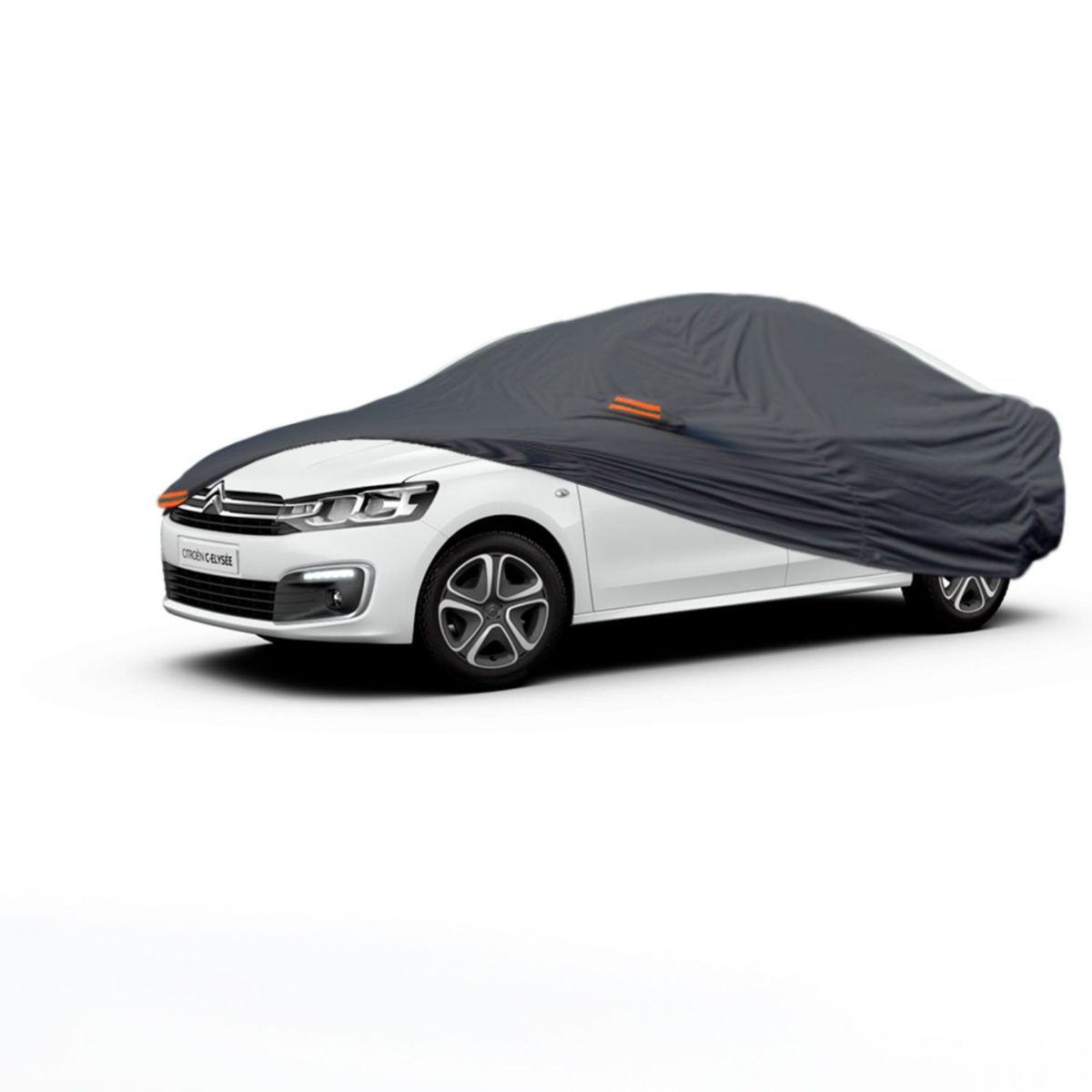 TECGO - PROTECTOR CUBIERTA FUNDA COBERTOR TIPO CITROEN ELYSEE GRIS