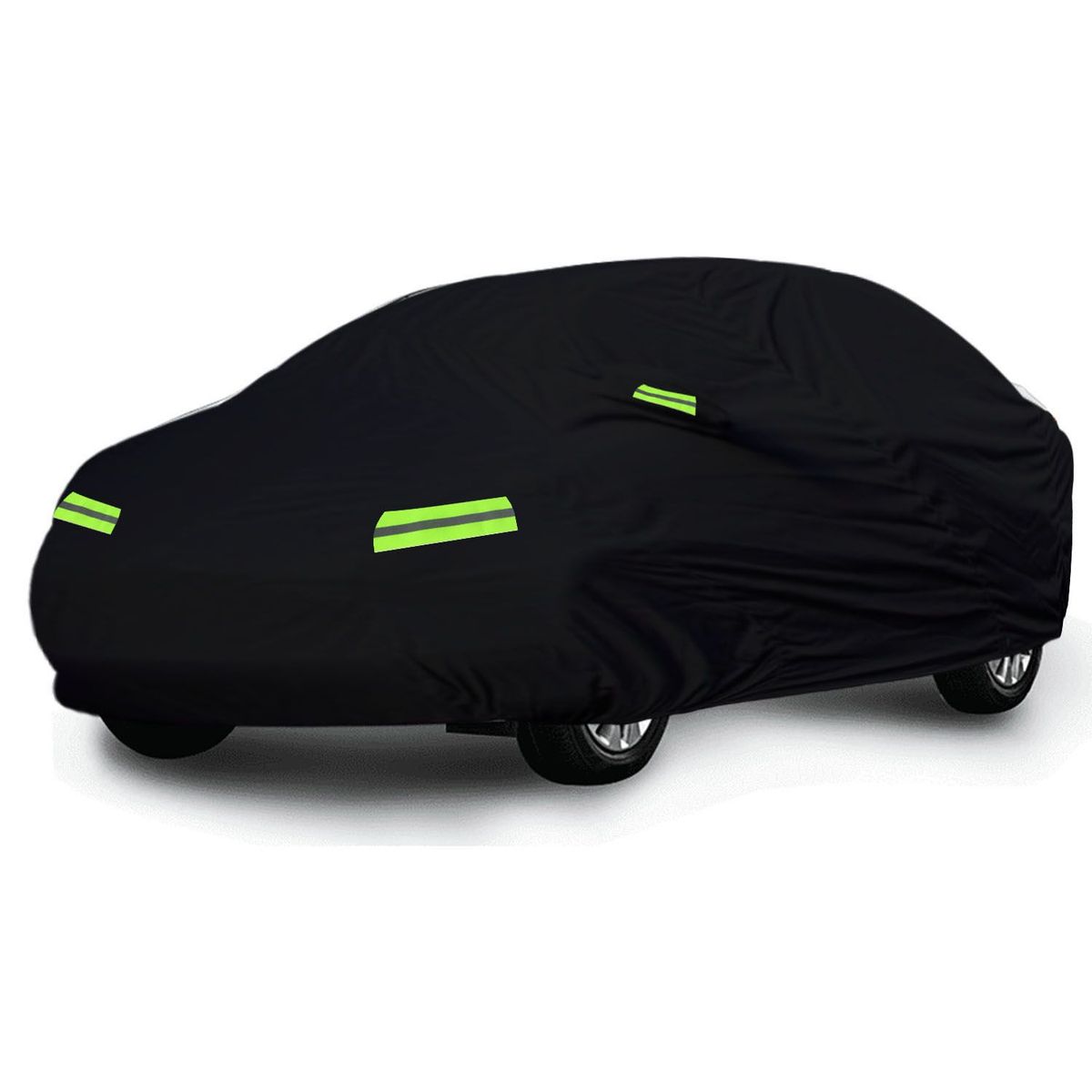 TECGO - PROTECTOR CUBIERTA COBERTOR TIPO CHEVROLET ONIX SEDAN Negro