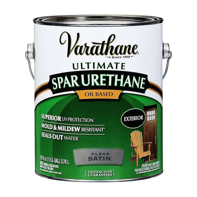 RUST OLEUM - VARATHANE SPAR URETANO EXTERIOR SATINADO BASE ACEITE 1 GALÓN