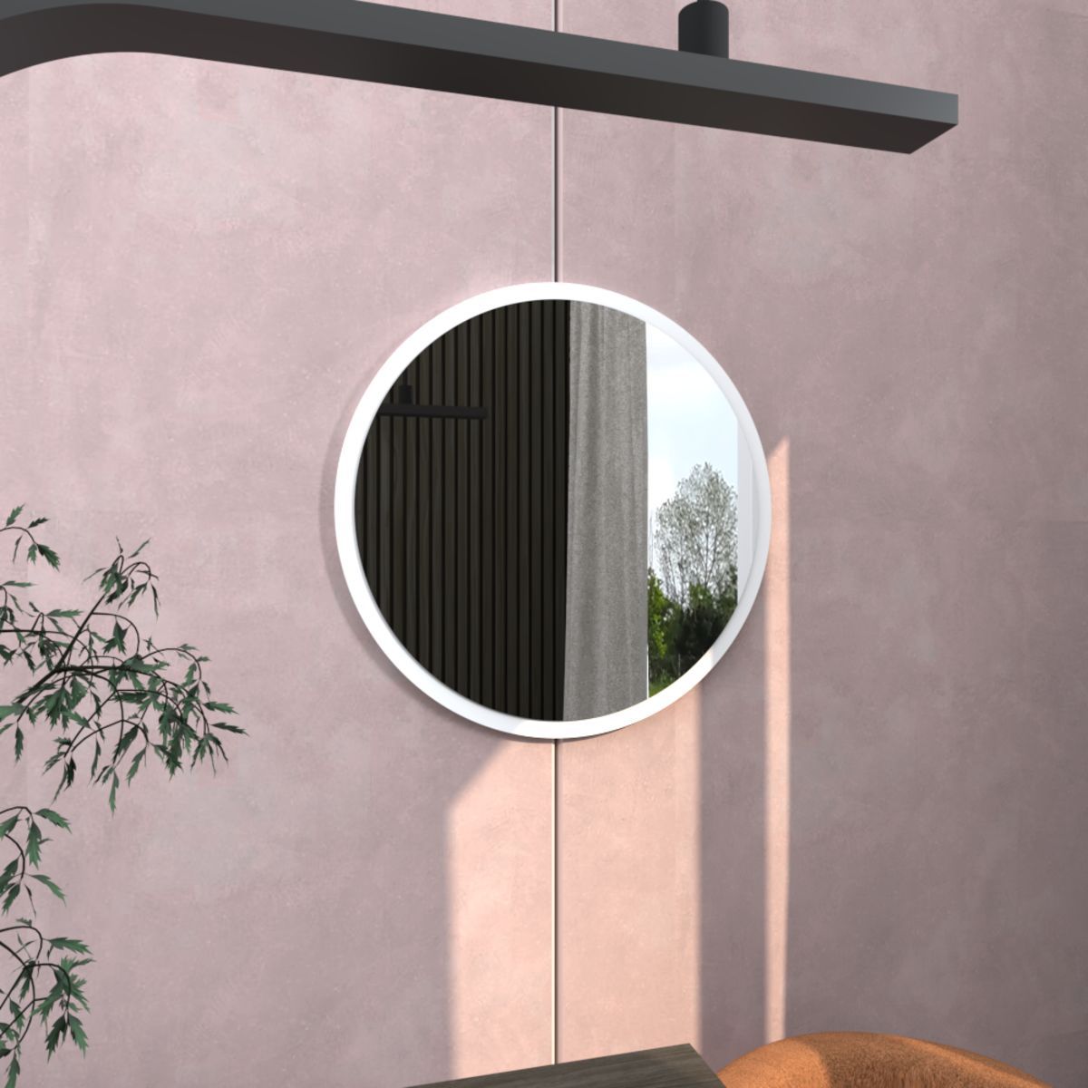 MOVENDA - Espejo Circular 65cm Pandora Movenda