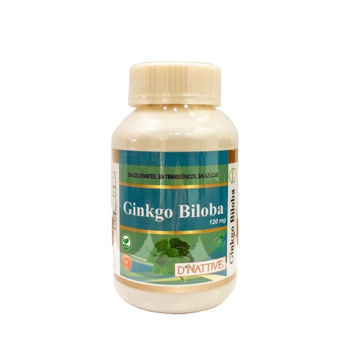 ECO ORIGEN - Ginkgo Biloba en Cápsulas 100 u x 240 mg. - D'Nattive