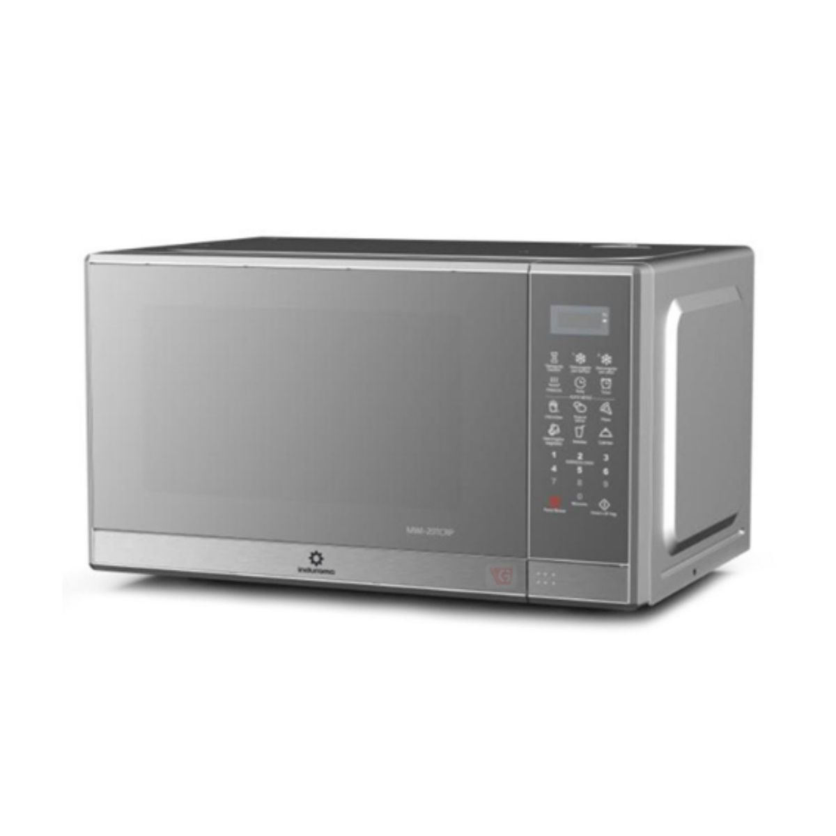INDURAMA - Horno Microondas Indurama 20L 700W MWI-20TCRP Croma