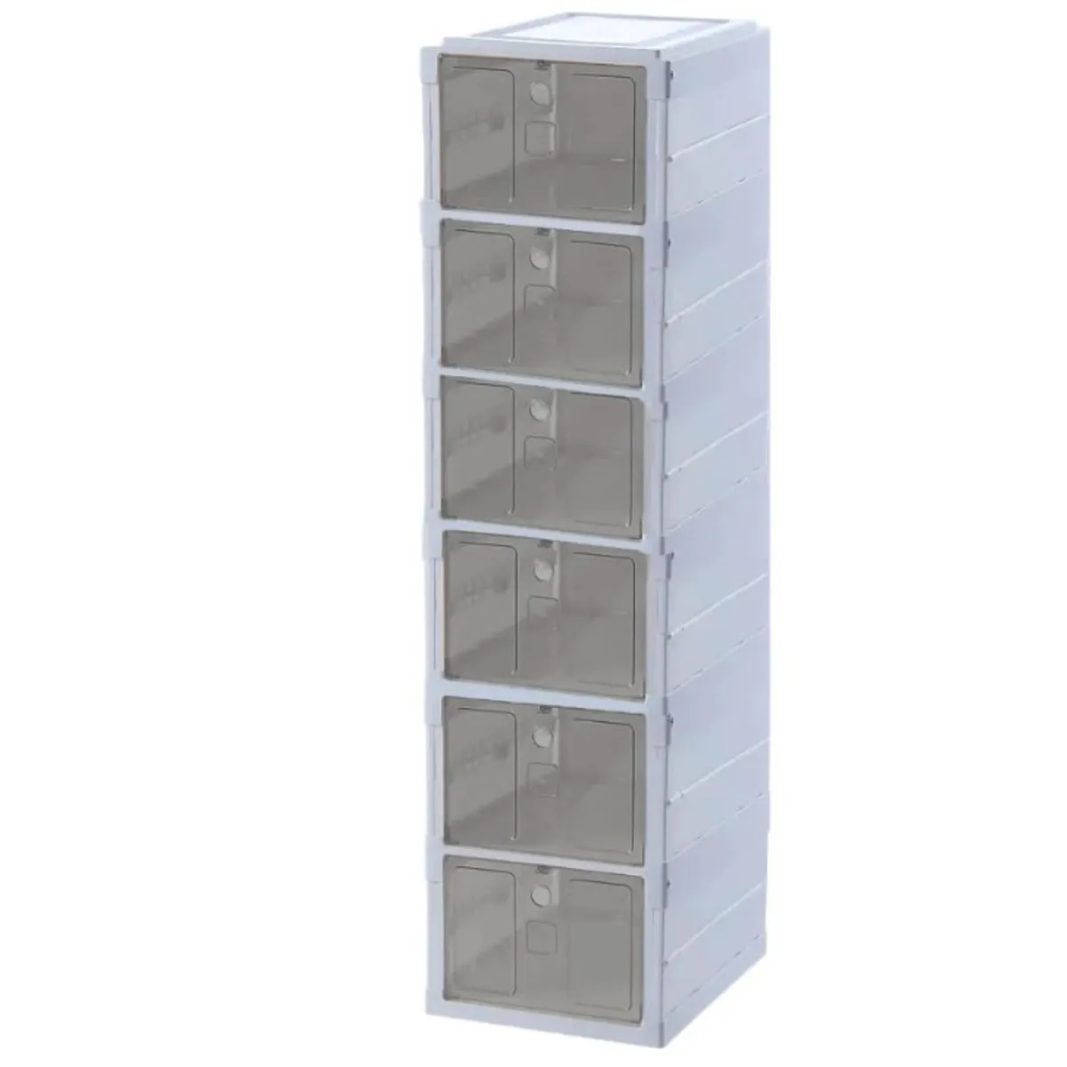 GENERICO - Organizador de 6 niveles para zapatos acrílico armable