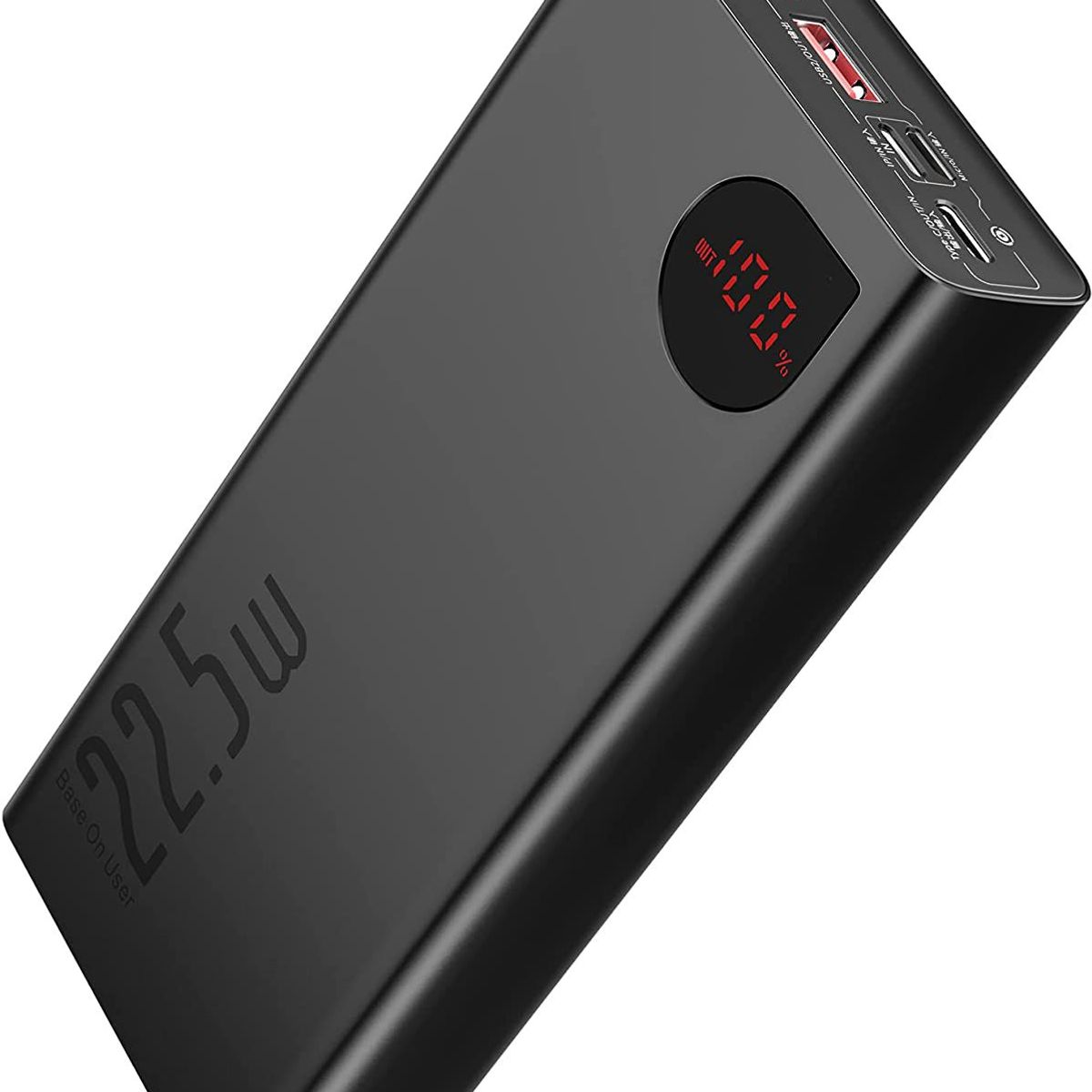 BASEUS - Baseus Power Bank 20000mah Carga Rapida 225W Cargador Metal