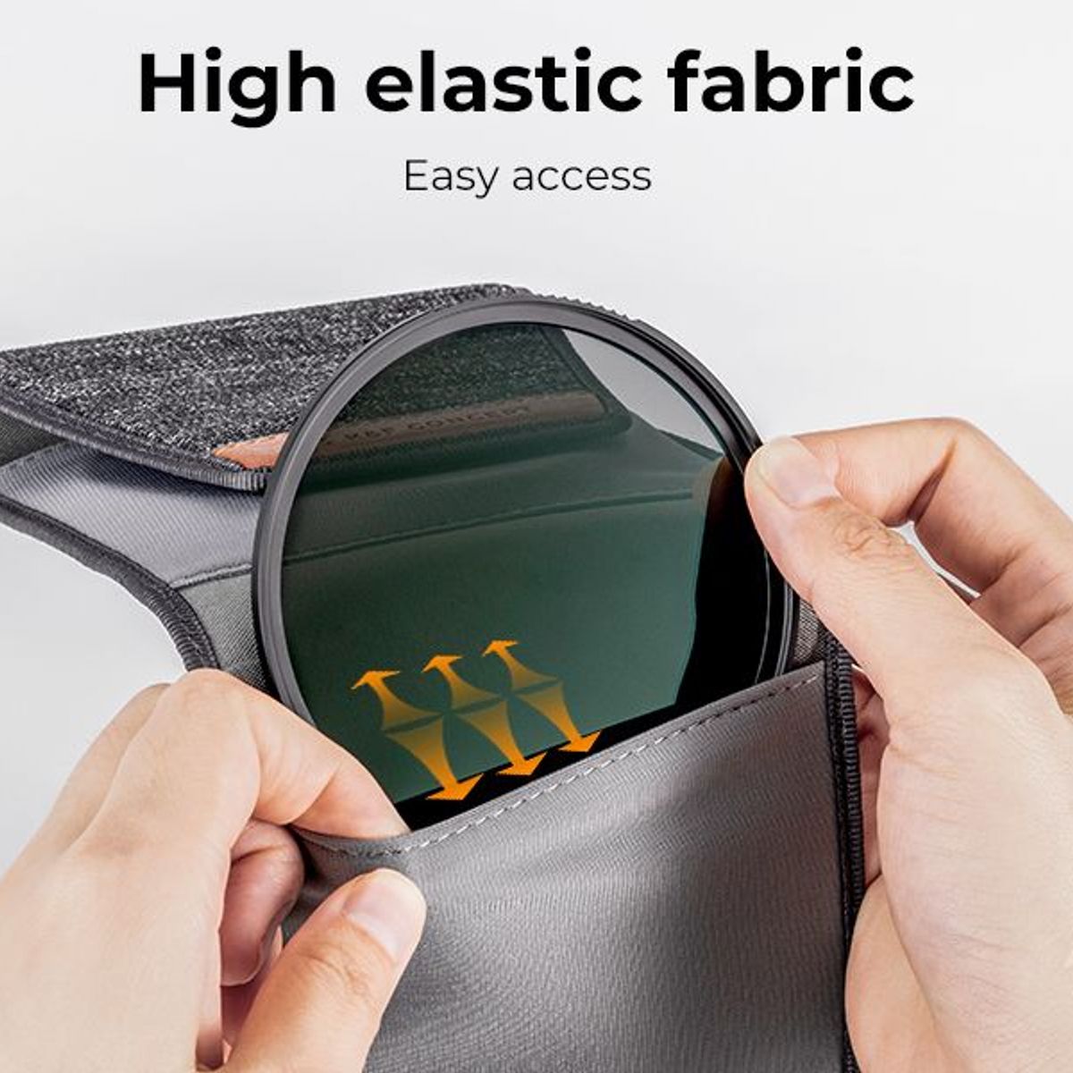 K&F CONCEPT - Estuche para filtros de lentes KF Concept KF13138