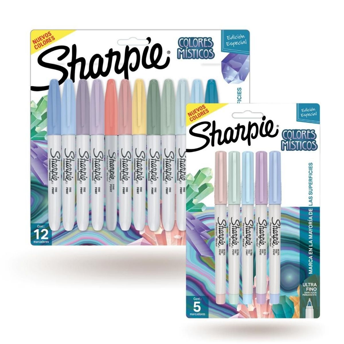 SHARPIE - Pack Marcadores Colores Místicos X 17